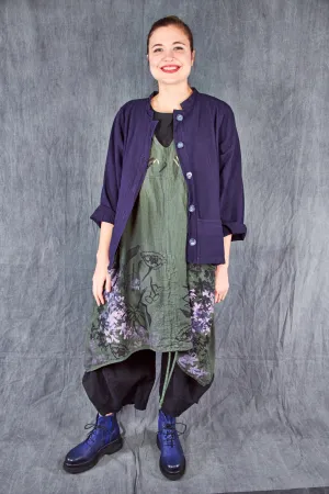 5277 Denim Jacket-Blue Plum-U