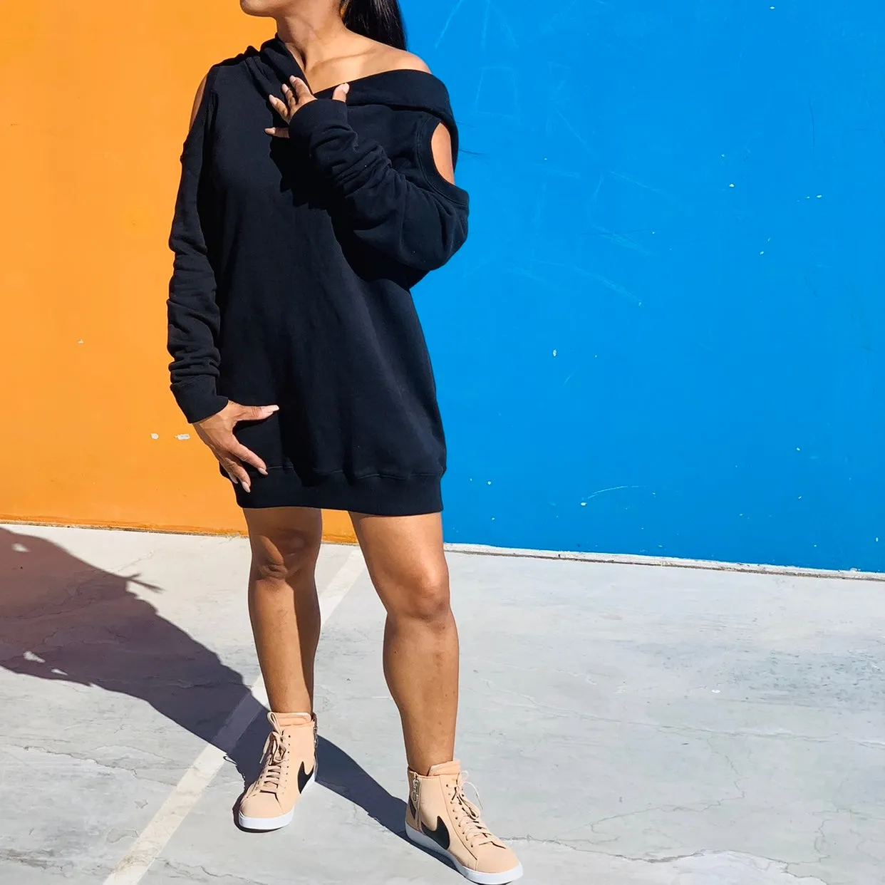 A Little Bit Hoodie Dress