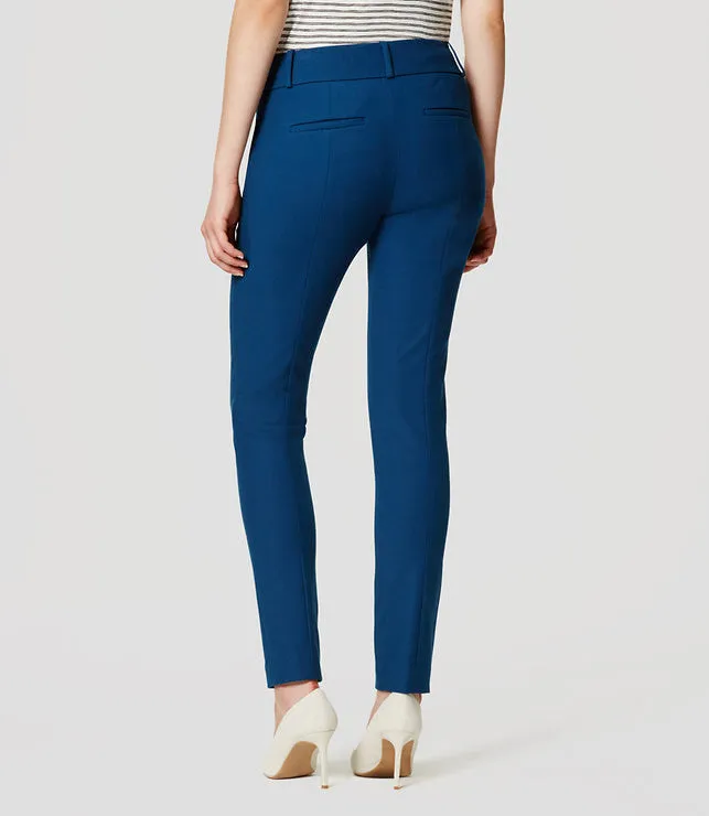 Ann Taylor LOFT Essential Teal Skinny Ankle Pants in Julie Fit Size 10