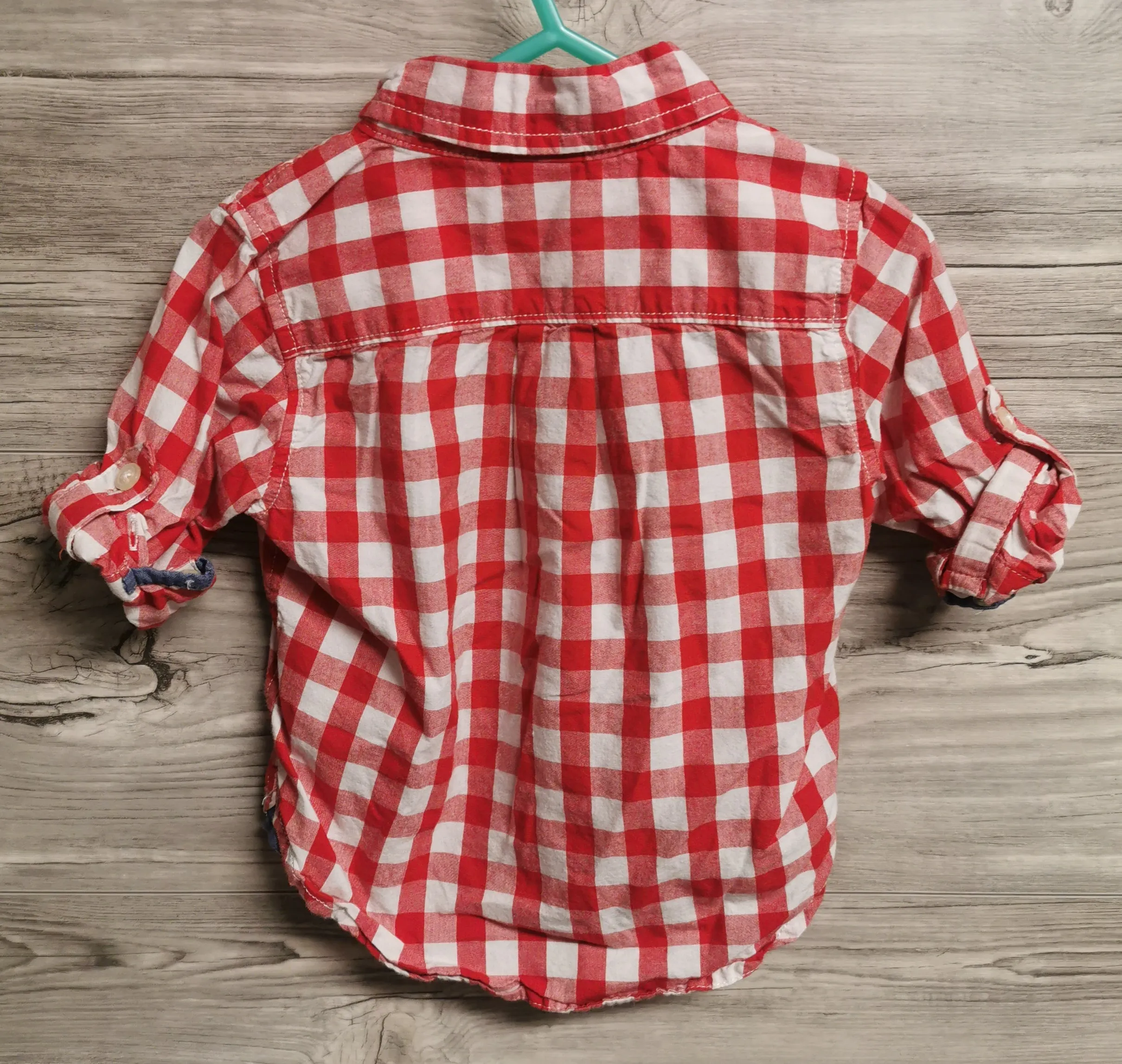 BABY BOY SIZE 12/18 MONTHS - Baby GAP, Dress Shirt EUC B50