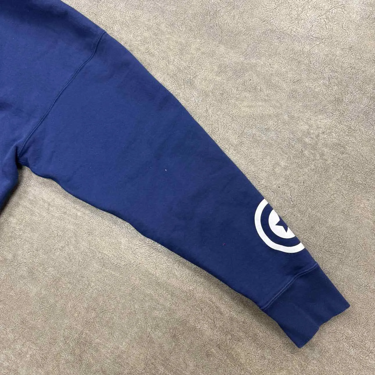 Bape Zip Up "GIANT SHARK" Blue Used Size XL