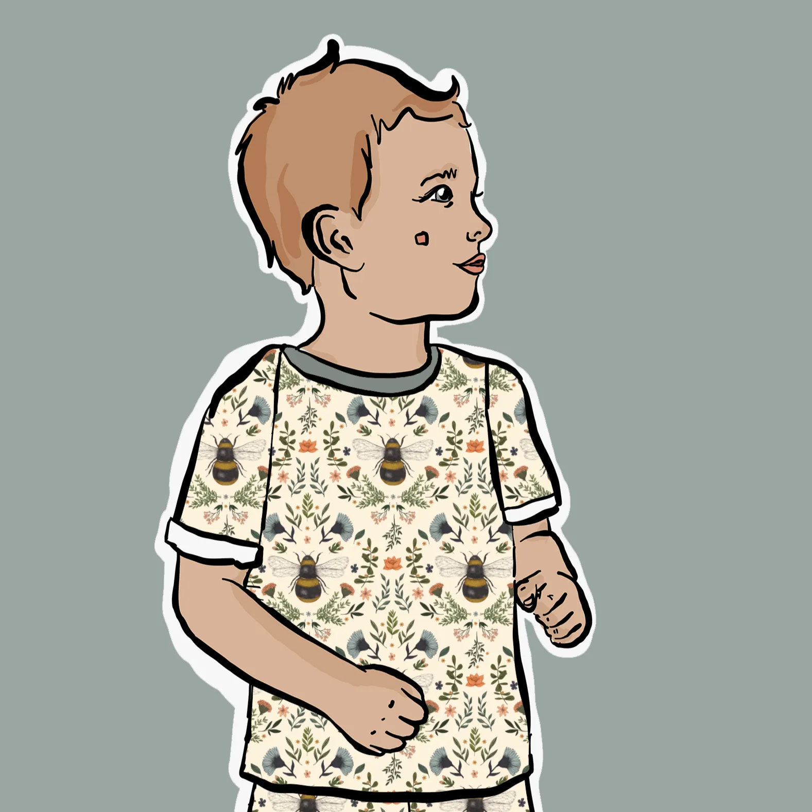 Bee And Botanicals T-Shirt