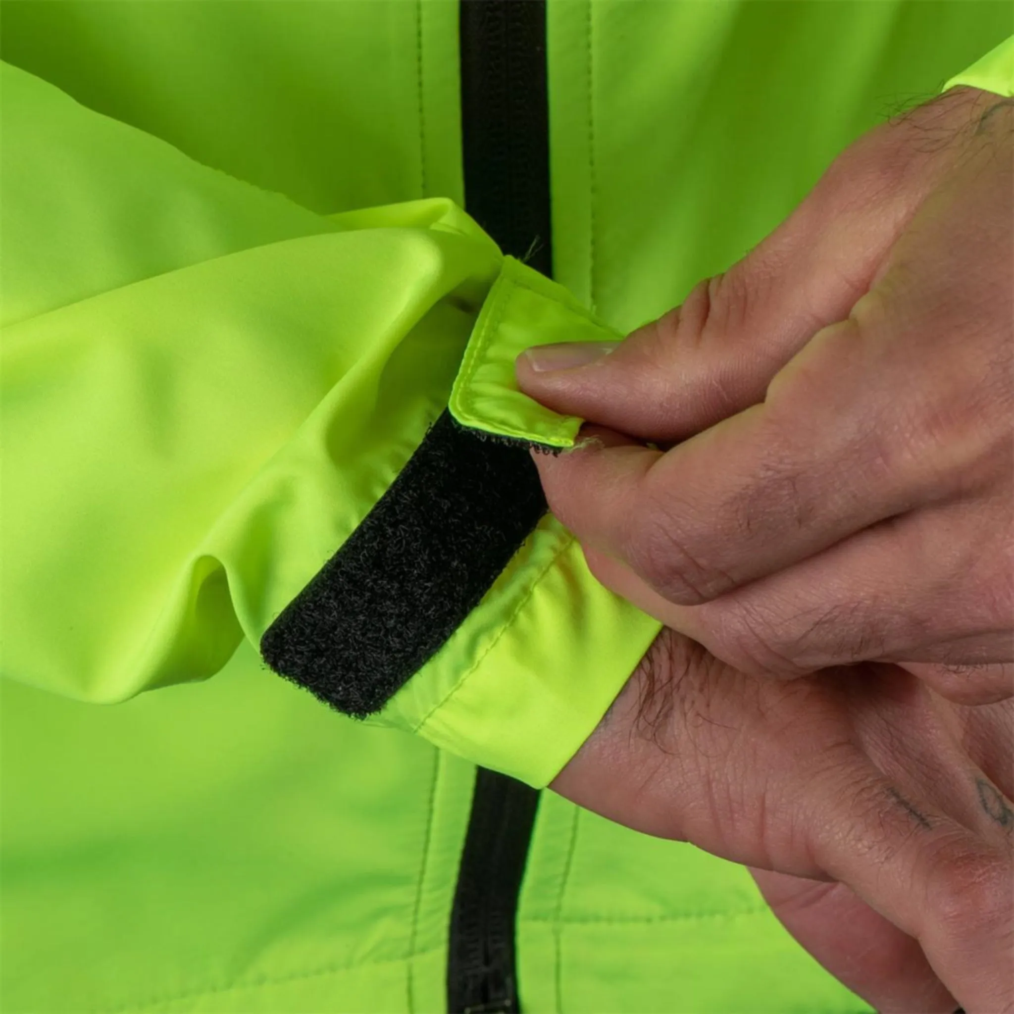 Bellwether Men's Velocity Convertible Jacket Hi-Vis
