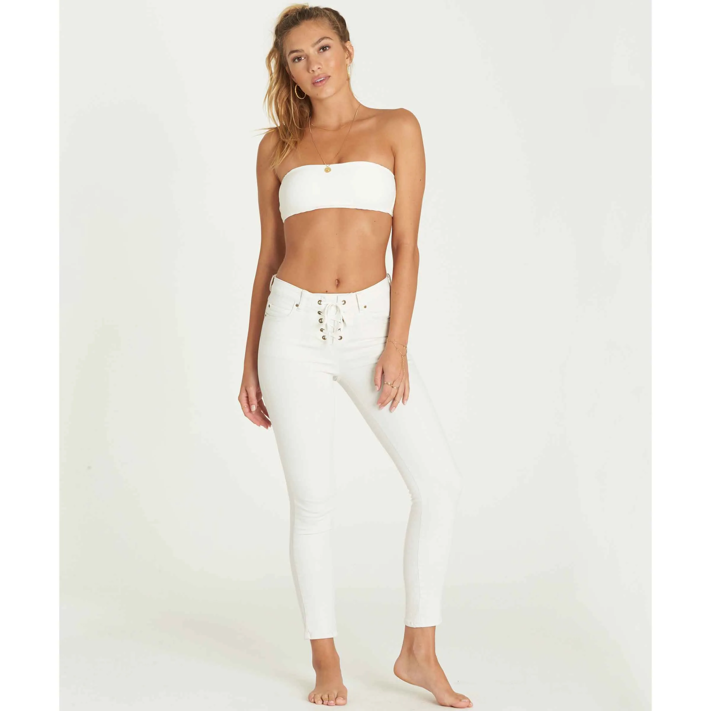 Billabong Women's Side By Side Jean | Sea Bleach
