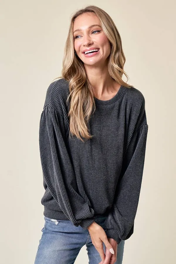 Cassandra Rib Top