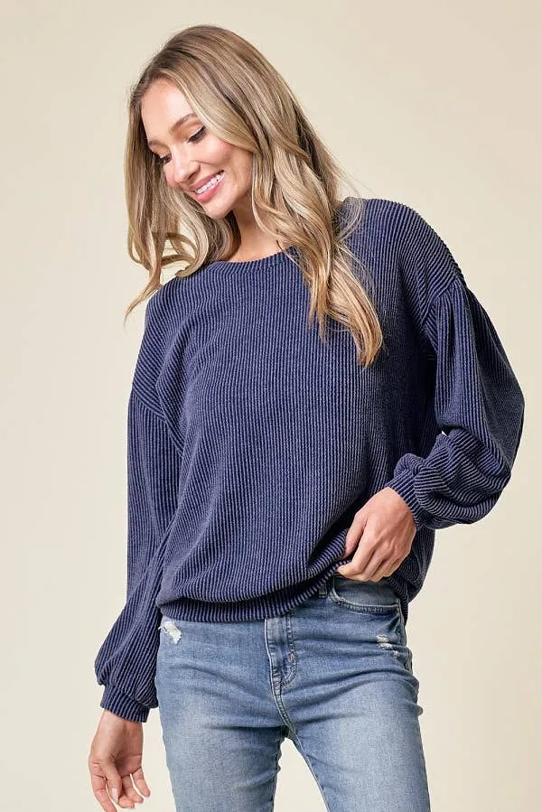 Cassandra Rib Top