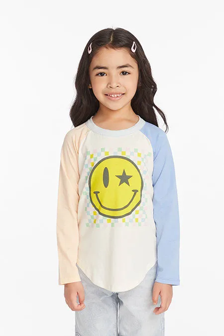 Checkered Smiley Tee || Chaser