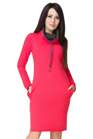 Chic Knitted Daydress with Pockets