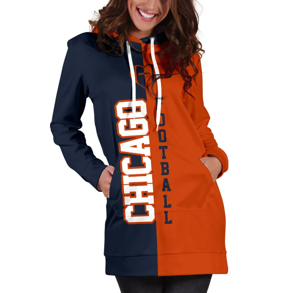 Chicago Football - Hoodie Dress
