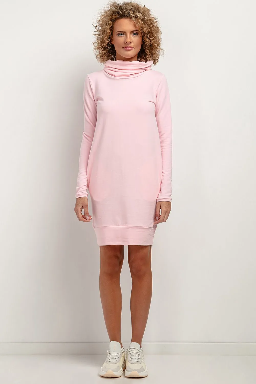 Chimney Neck Tuba Dress