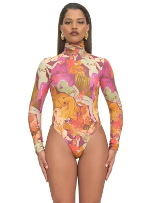 Collo Turtleneck Bodysuit ::RET