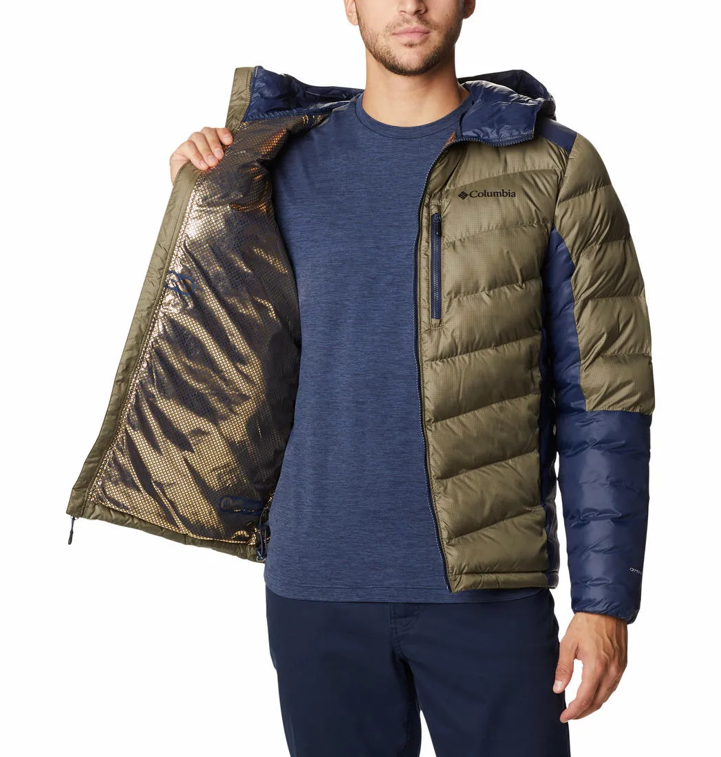 Columbia Men Green Labyrinth Loop Hooded Jacket