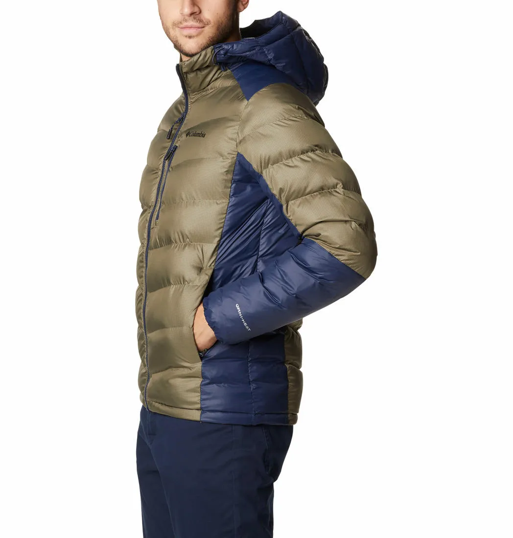 Columbia Men Green Labyrinth Loop Hooded Jacket