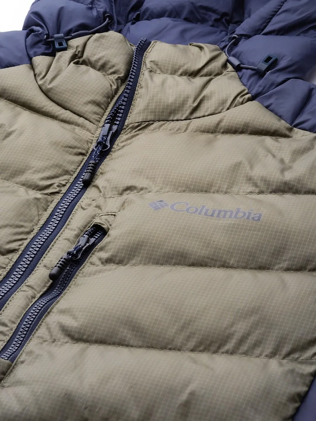 Columbia Men Green Labyrinth Loop Hooded Jacket