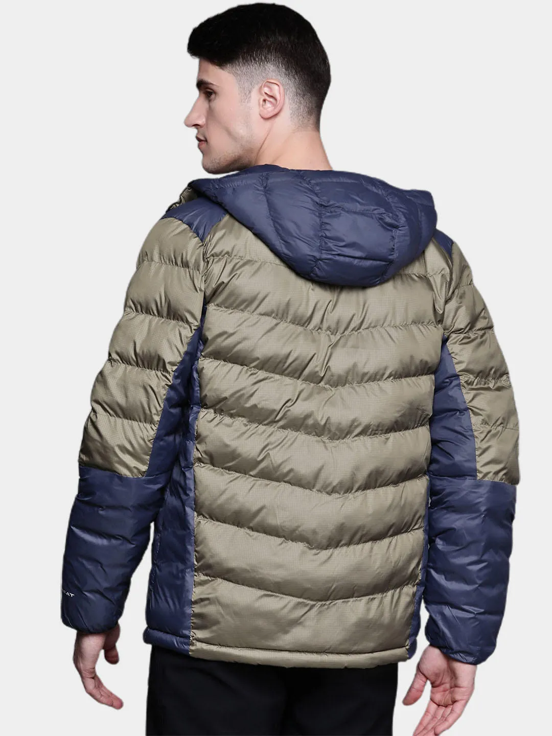 Columbia Men Green Labyrinth Loop Hooded Jacket
