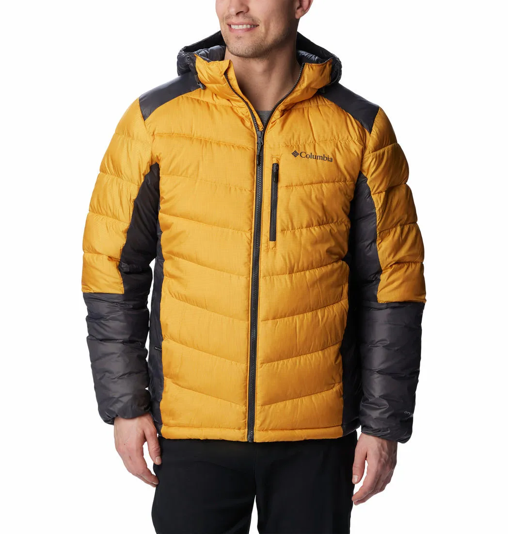 Columbia Men Yellow Labyrinth Loop Hooded Jacket
