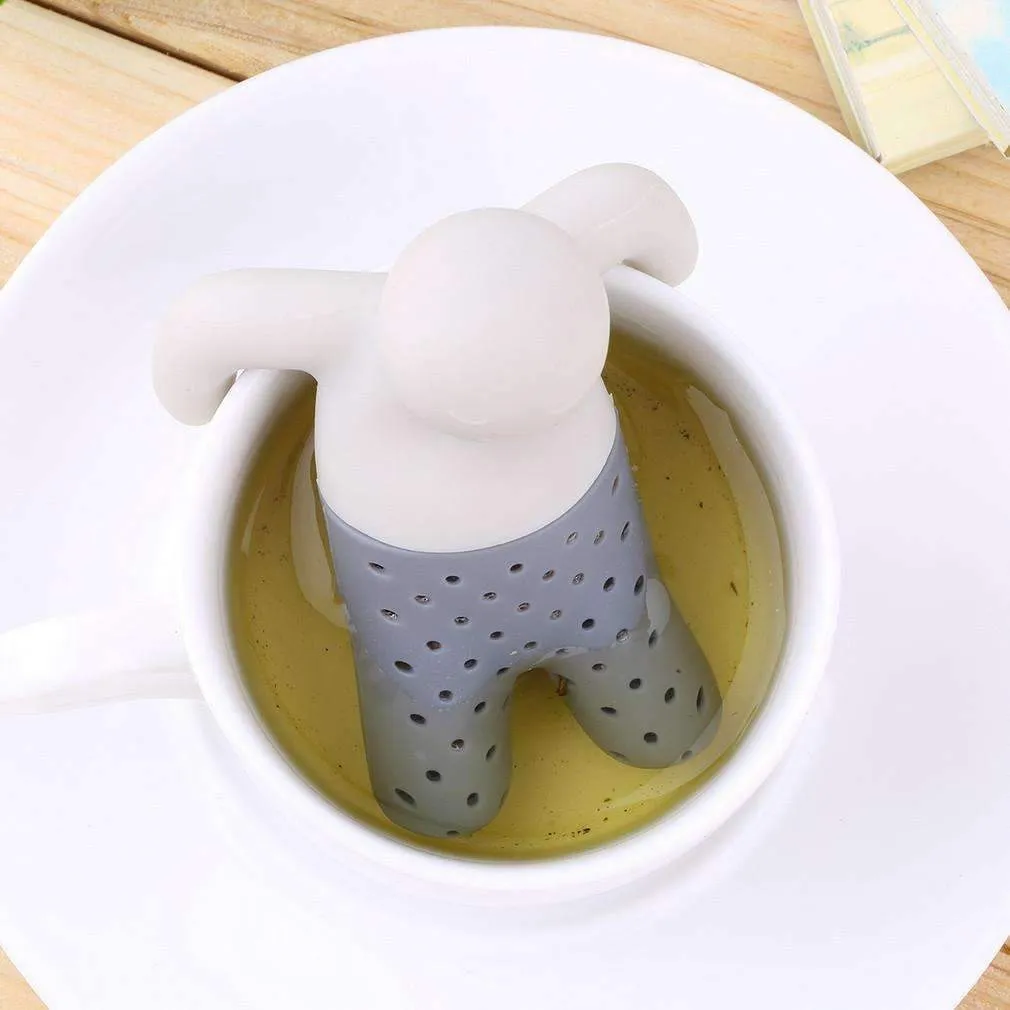 Cute Mr. Teapot Silicone Tea Infuser Filter