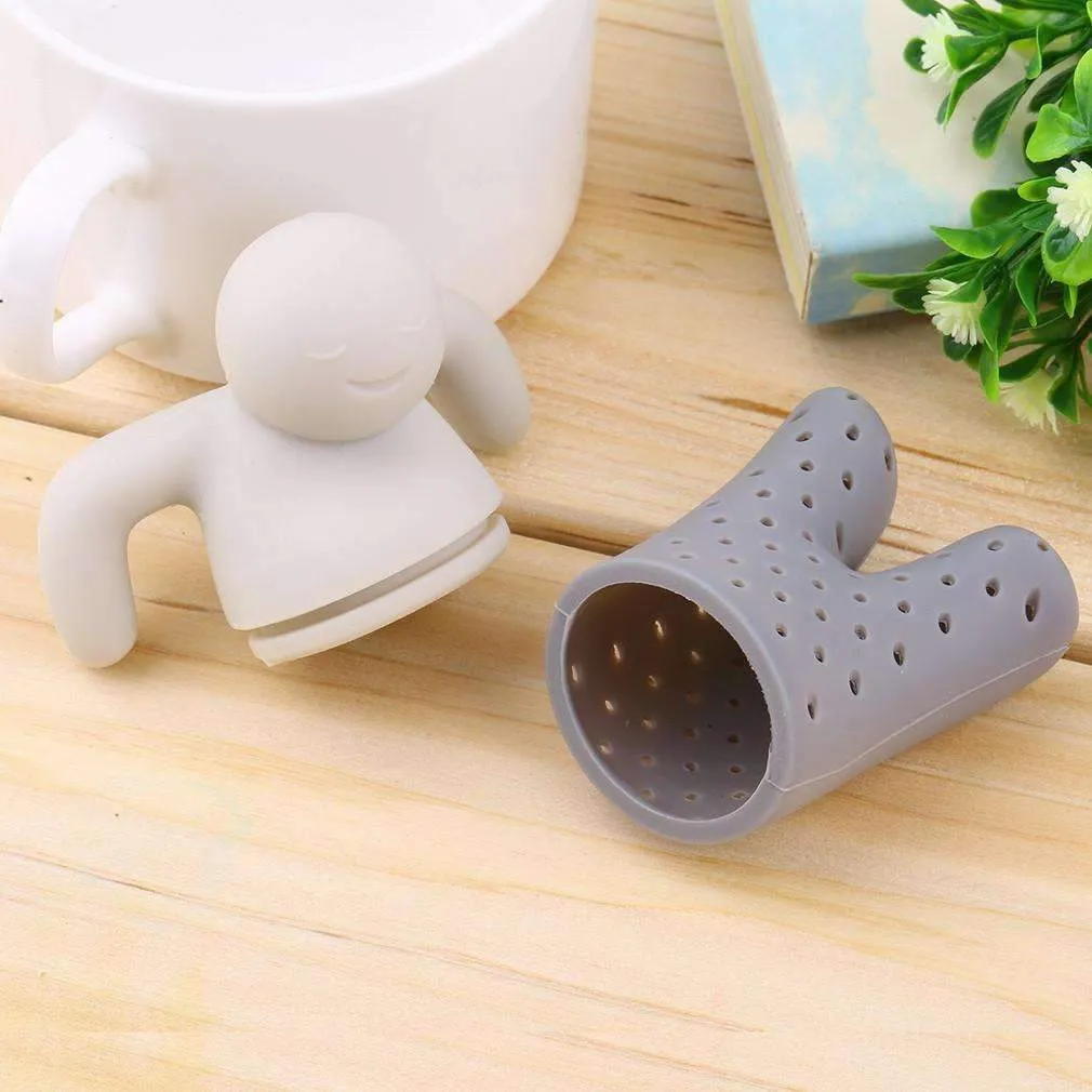 Cute Mr. Teapot Silicone Tea Infuser Filter