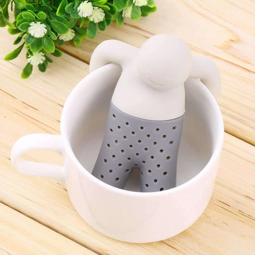 Cute Mr. Teapot Silicone Tea Infuser Filter
