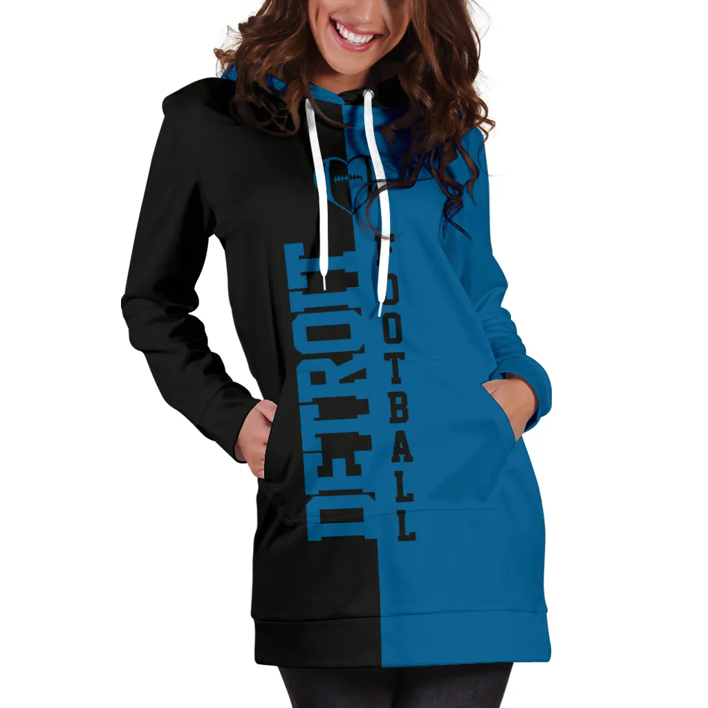 Detroit Football - Hoodie Dress