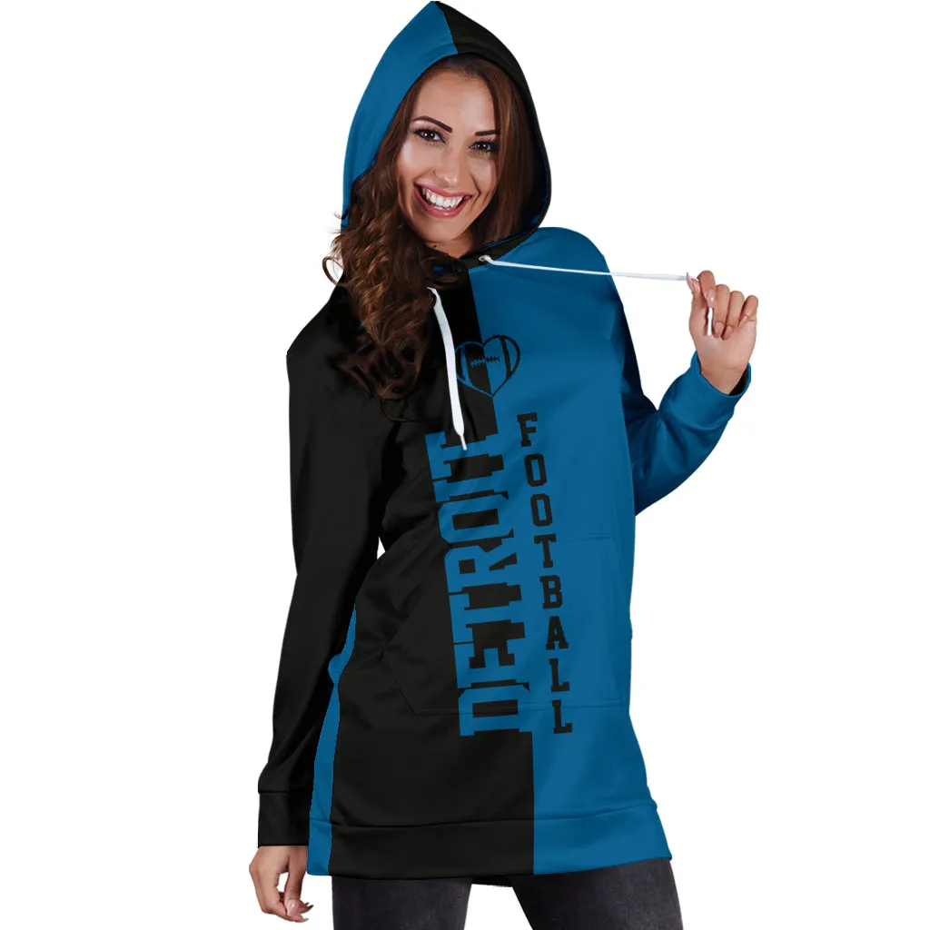 Detroit Football - Hoodie Dress