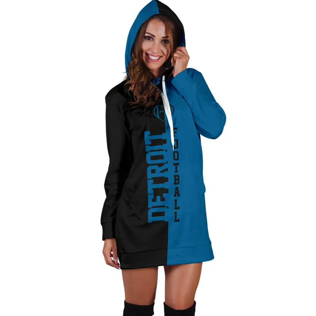 Detroit Football - Hoodie Dress