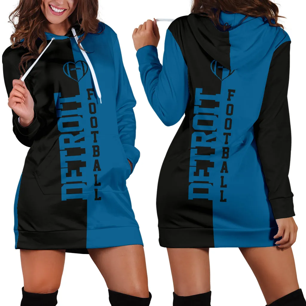 Detroit Football - Hoodie Dress