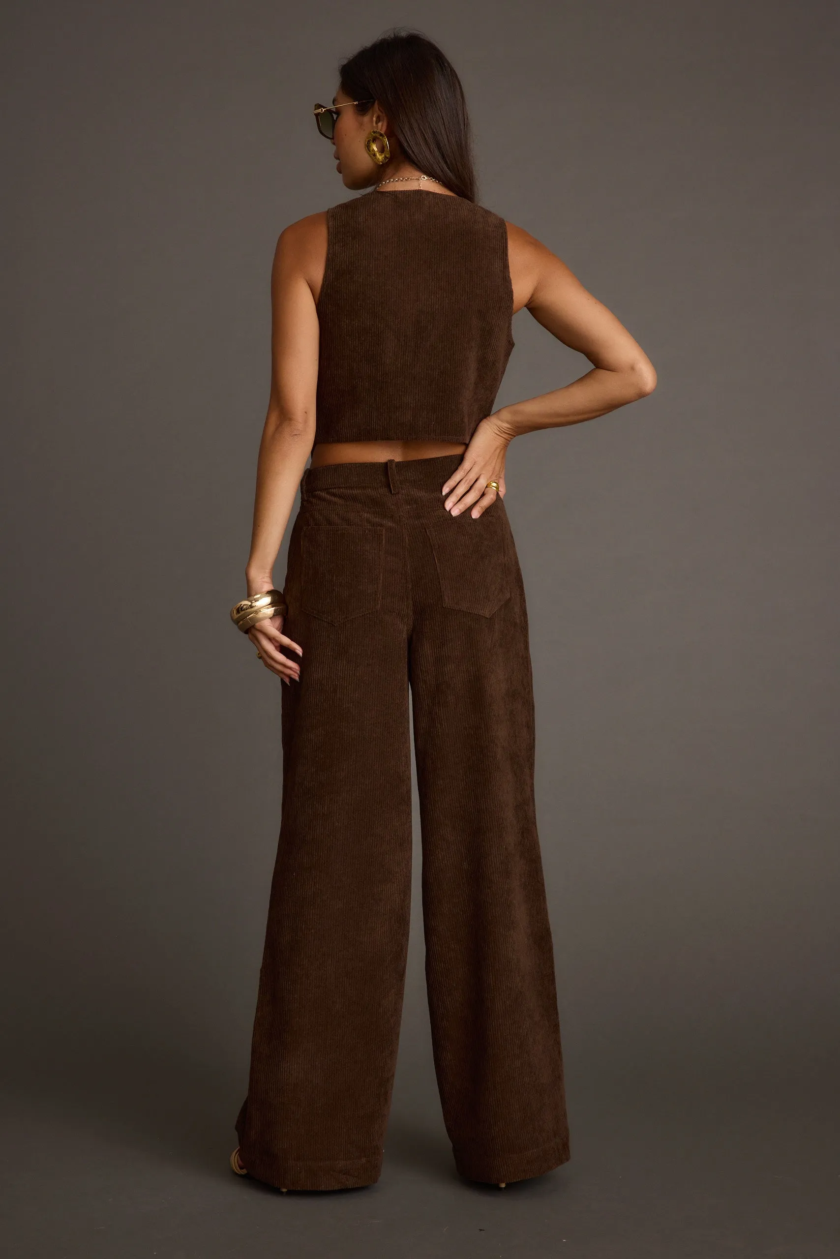 Diane Brown Corduroy Vest
