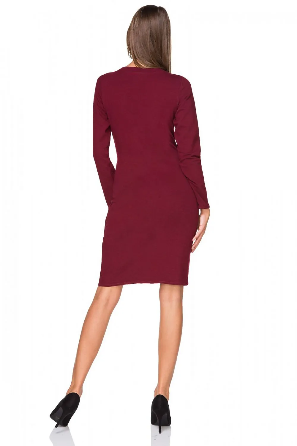 Envelope Front Luxe Dress