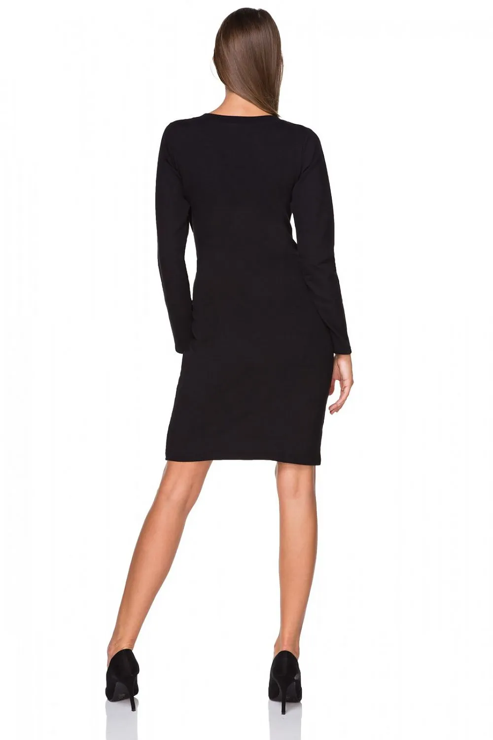 Envelope Front Luxe Dress