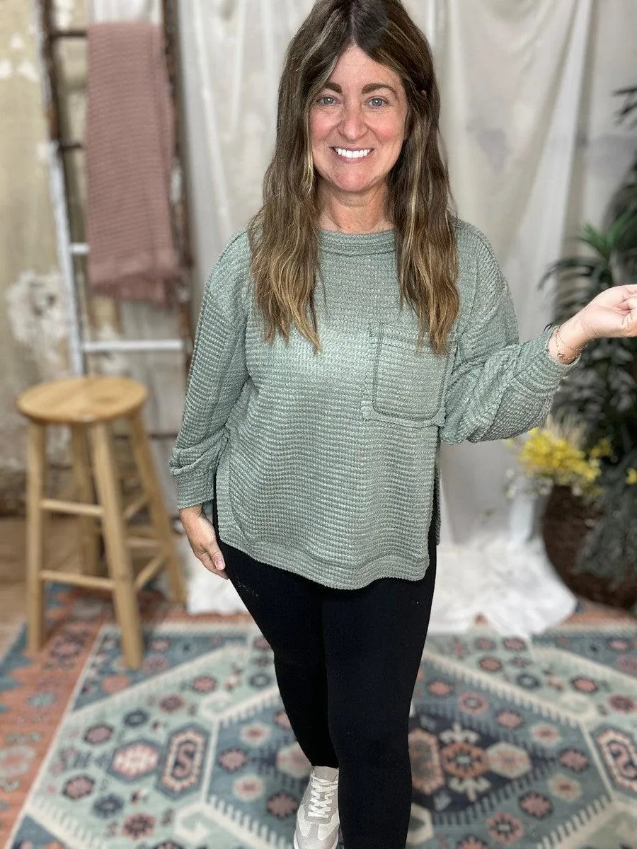 Essential Exposed Seam Top