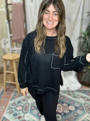 Essential Exposed Seam Top
