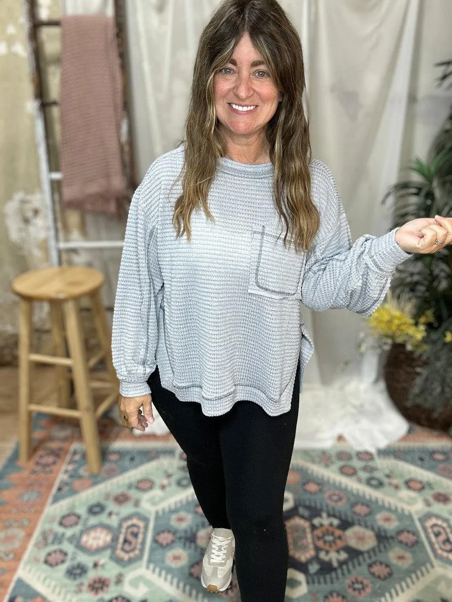 Essential Exposed Seam Top