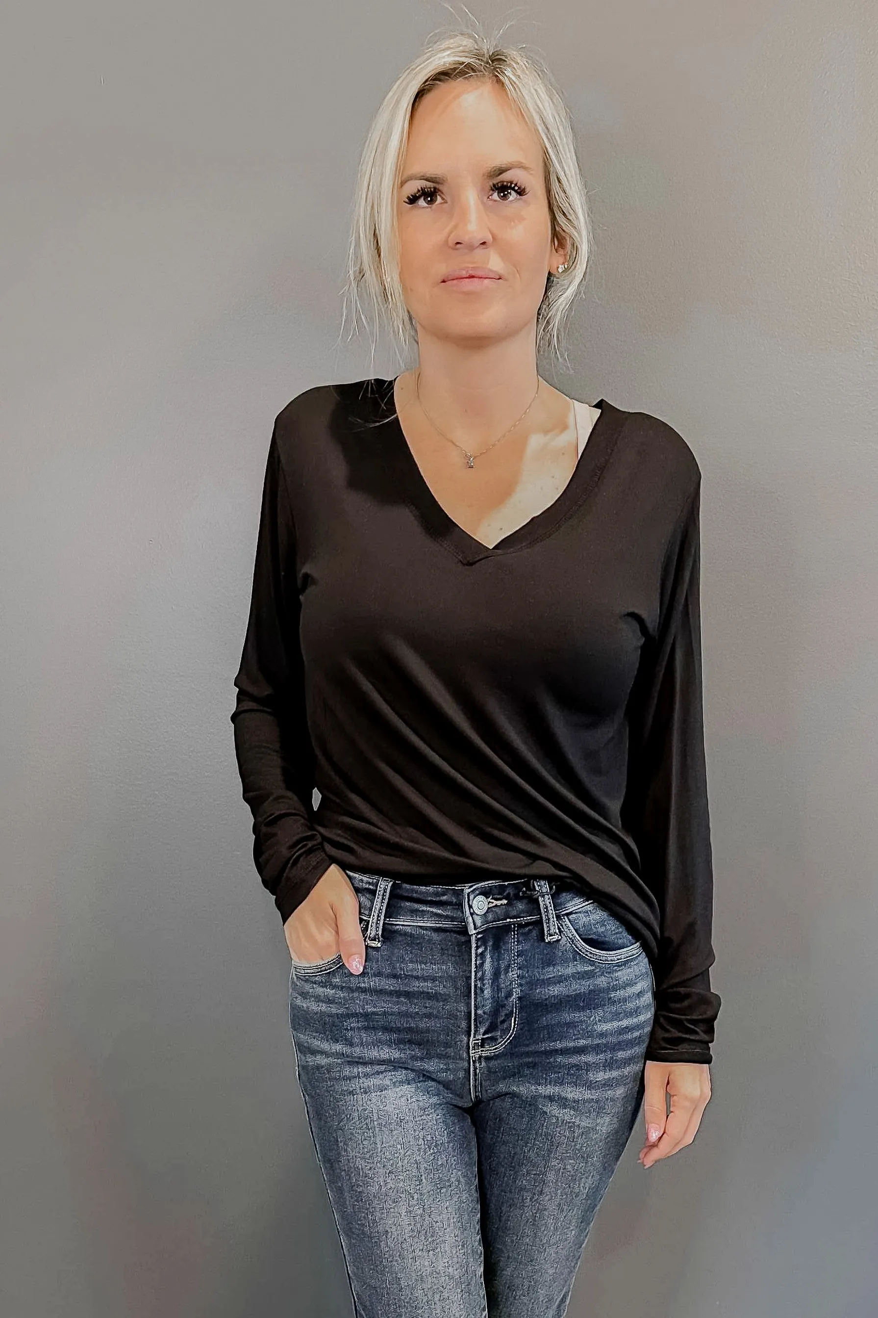 Everly Long Sleeve Black