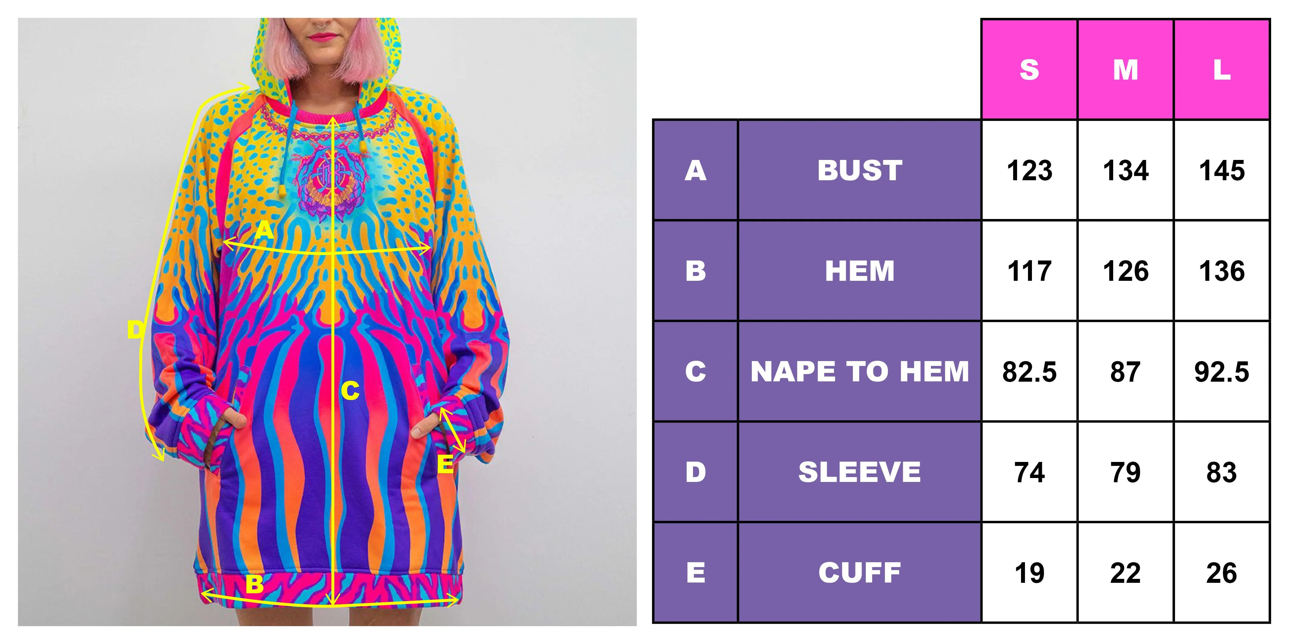 'FIRE CORAL' COMFORTER HOODIE