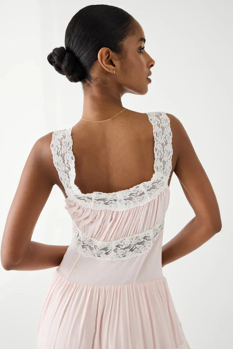 Frankies Bikinis Dakota Maxi Dress in Sweet Dreams