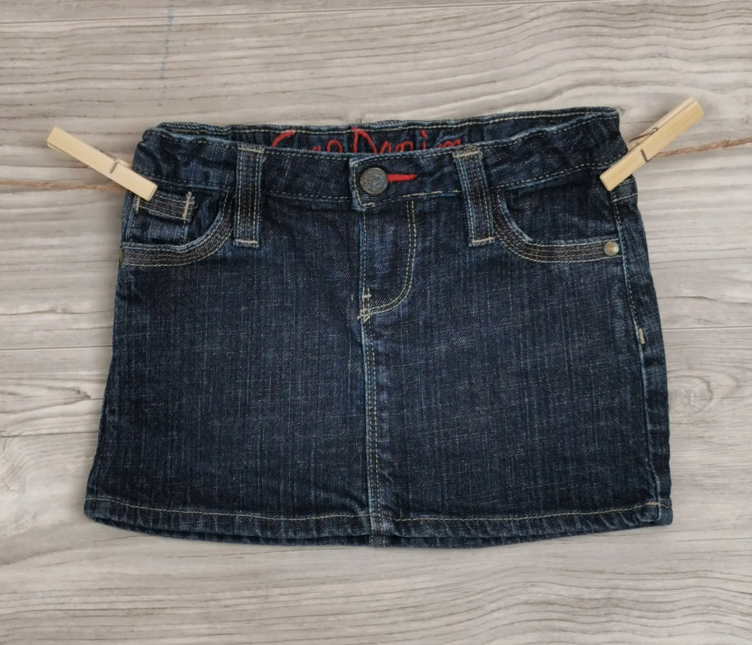 GIRL SIZE 5 YEARS - GAP Kids, Denim Jean Skirt EUC B52