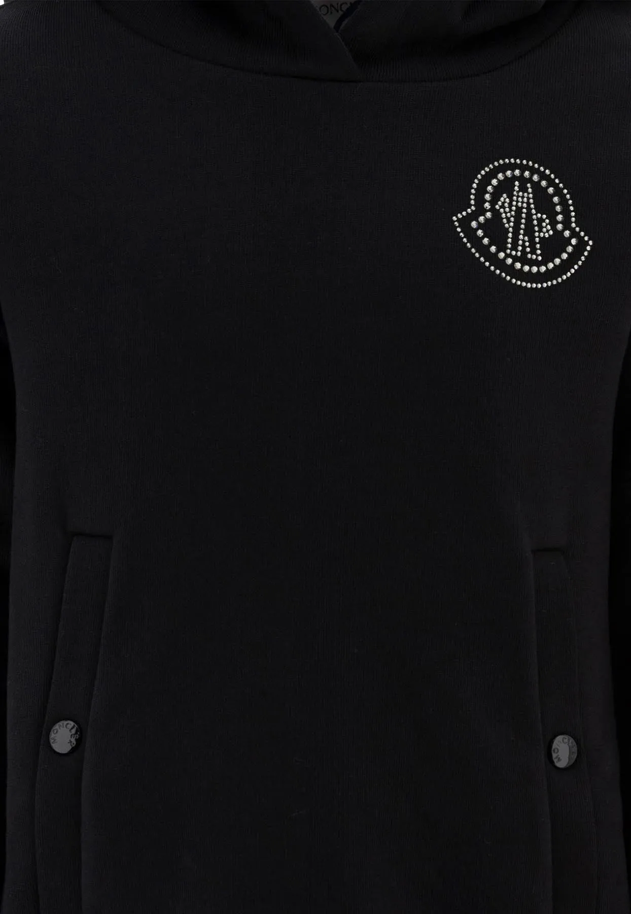 Girls Logo Embroidered Hoodie Dress