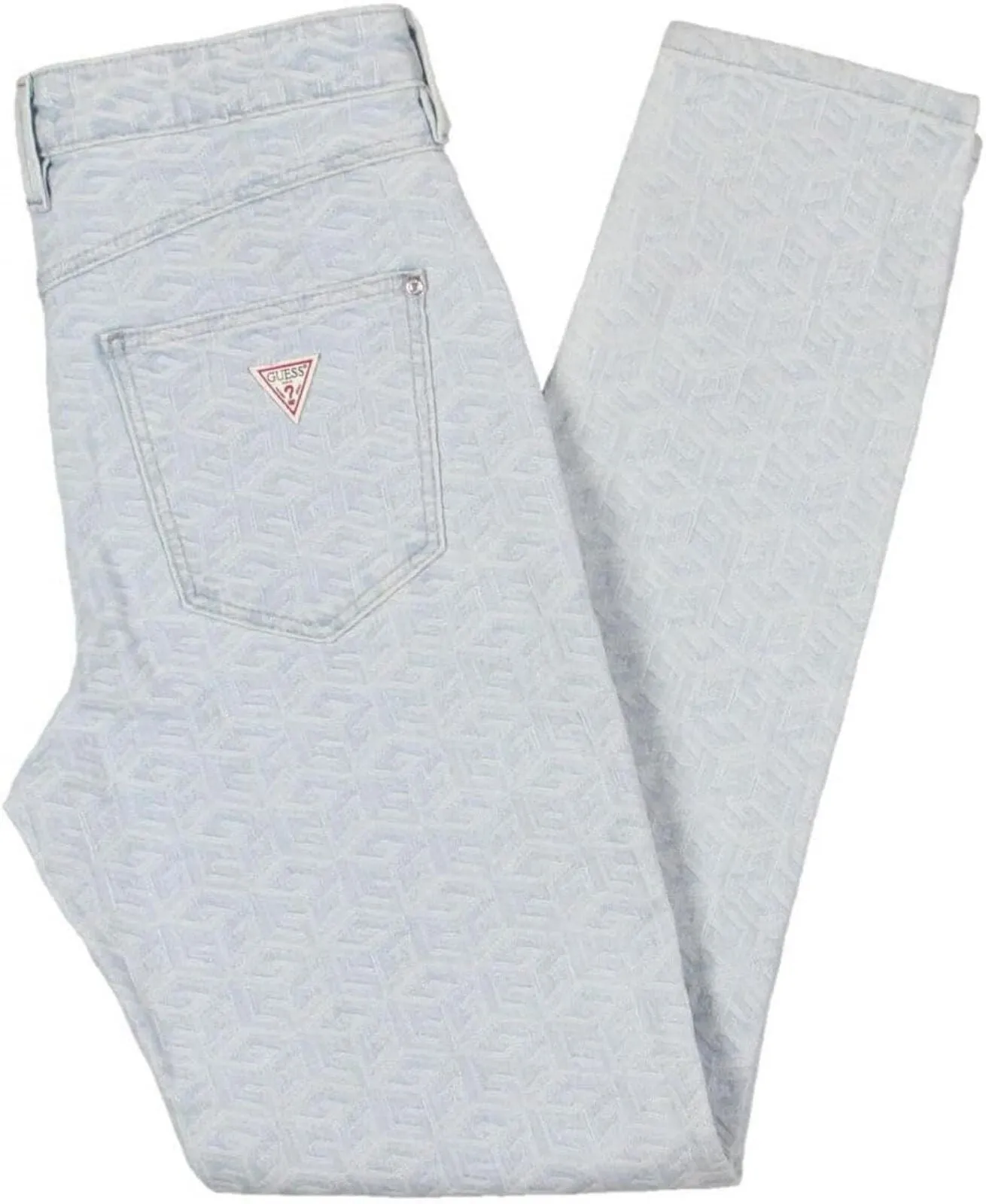 Guess Women's 1981 High Rise Stretch Skinny Fit Jean W2PA46D4S33