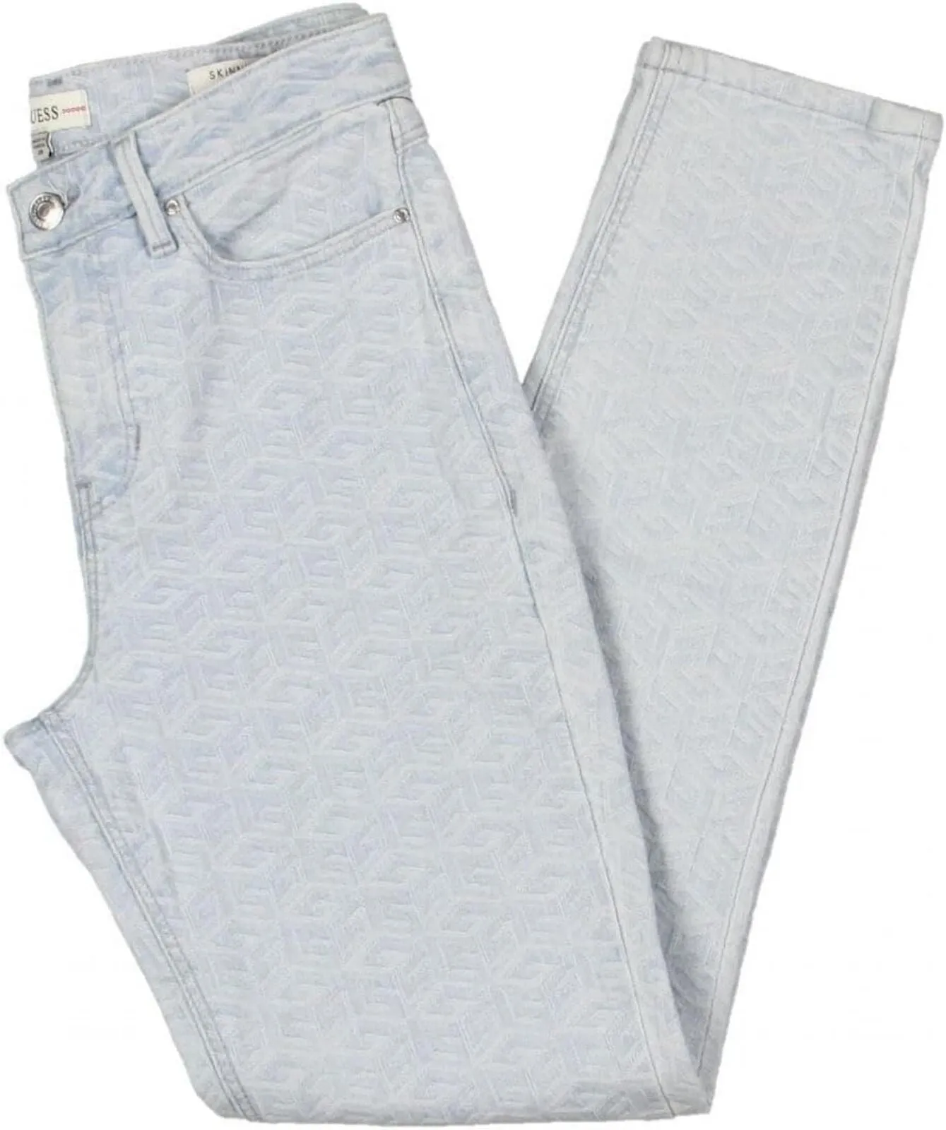 Guess Women's 1981 High Rise Stretch Skinny Fit Jean W2PA46D4S33