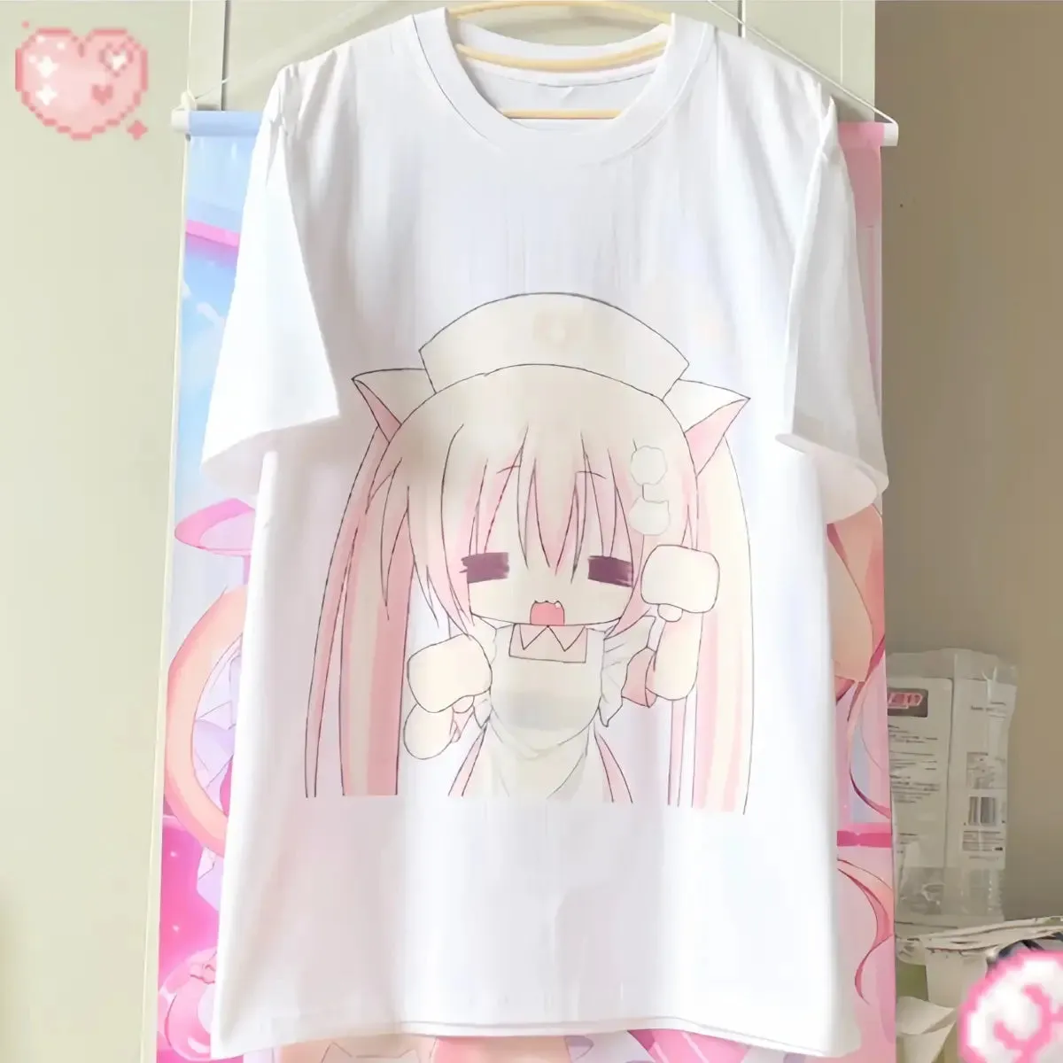 Harajuku Kawaii Anime T-Shirt – Y2K Cute Cartoon Tee From Kawaii Stop