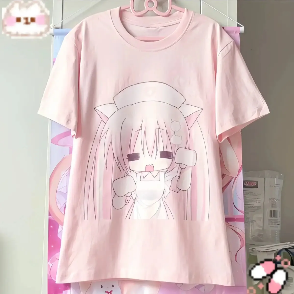 Harajuku Kawaii Anime T-Shirt – Y2K Cute Cartoon Tee From Kawaii Stop