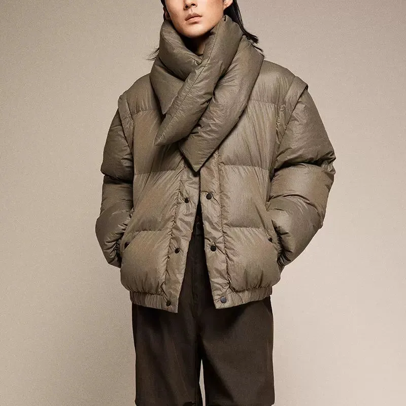 High Collar Puffer Jacket