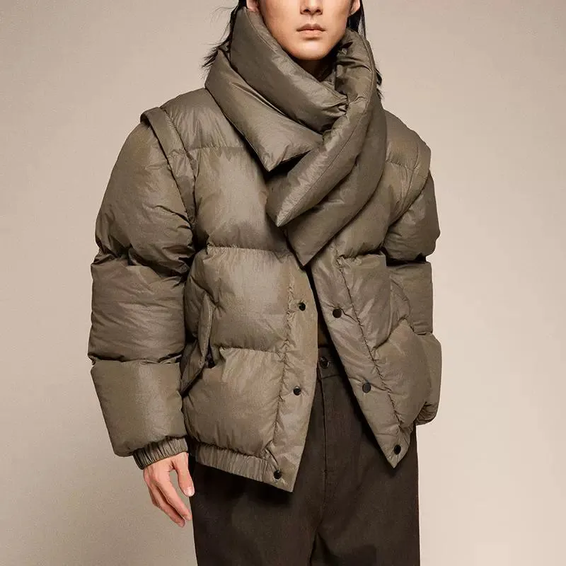 High Collar Puffer Jacket