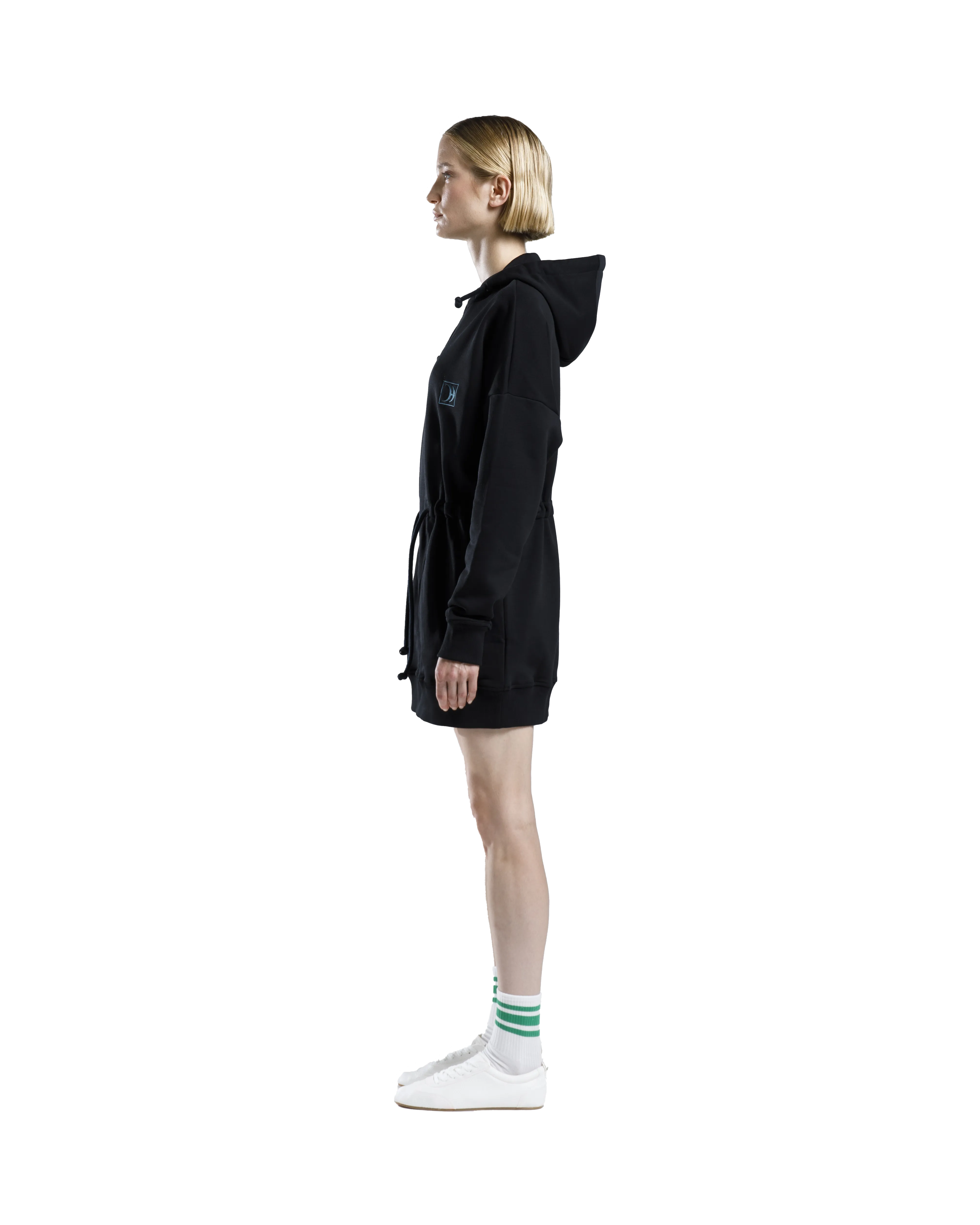 Hoodie Dress Black