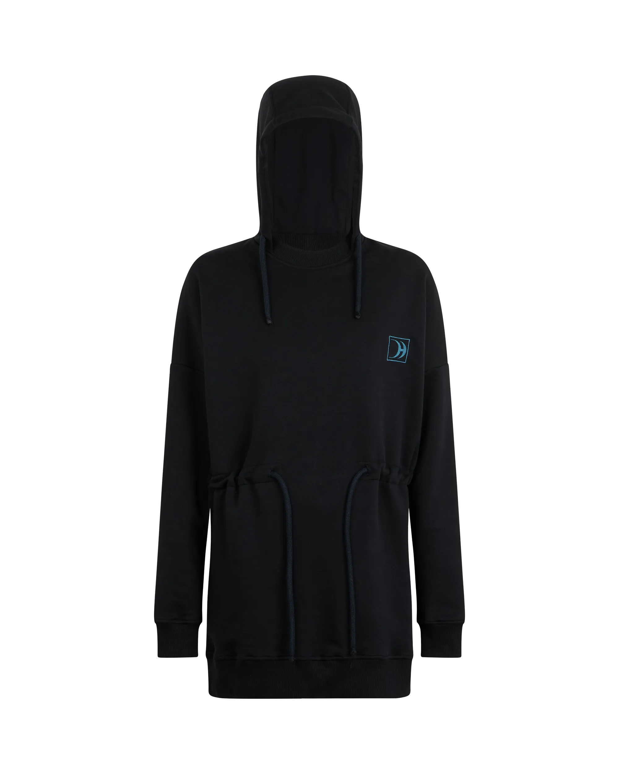 Hoodie Dress Black