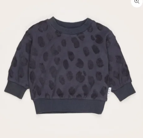HUX Animal Play Sweatshirt- Ink