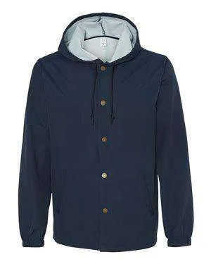 Independent Trading Men's Hoodie Windbreaker - EXP95NB