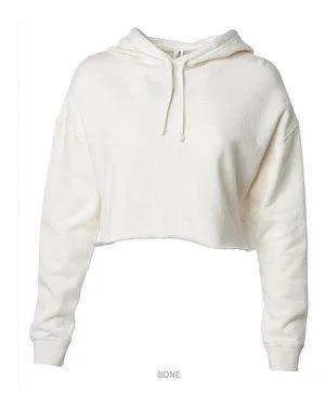 Independent Trading Women's Cropped Hoodie Sweatshirt - AFX64CRP