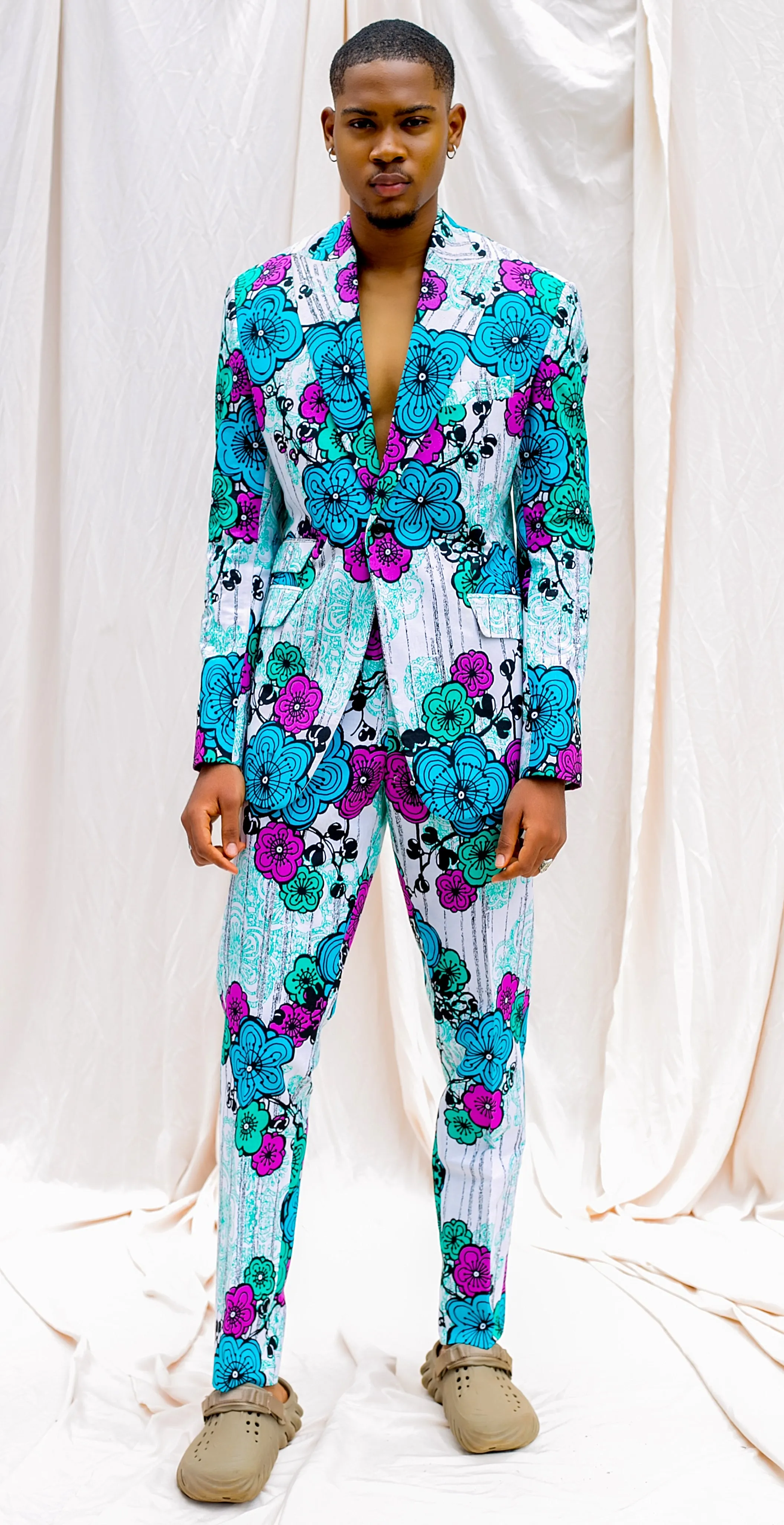 Kamsi Tcharles August Ankara suit